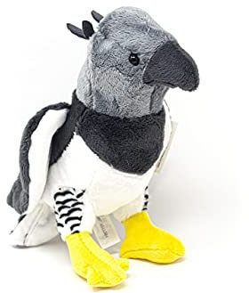 Cornelißen - 1017281 - Harpyie, Raubvogel, Plüsch, Stofftier, 20cm, waschbar bis 30 Grad