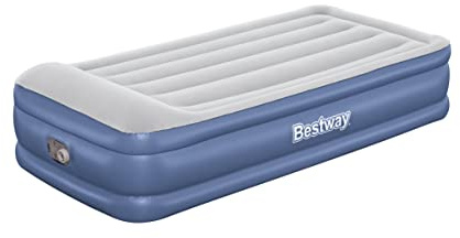 Bestway 75 x 38 x 18/1.91m x 97 x 46 cm Tritech Air Mattress Twin Built-in AC Pump