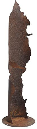 ESTEXO Dekosäule Rostsäule Edelrost Gartendeko Säule Pflanzsäule Rost Garten Blumensäule 54 cm