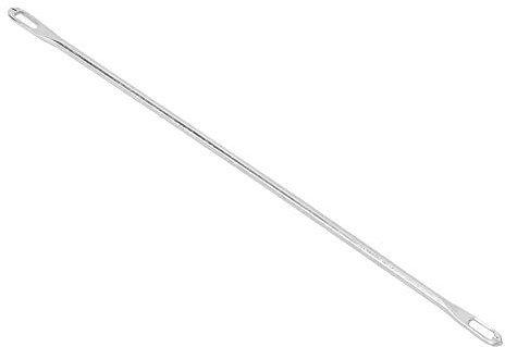 20 Stück Doppelte, 9 Cm Lange Umhängenadel mit Öse aus Metall für Strickmaschinen