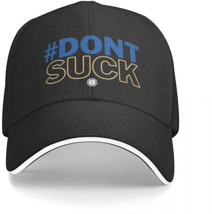Unisex Hip Hop #DONTSUCK Baseball Cap Visier Bergsteigen Bommelmütze Mann Caps Hüte Mann Damen Farbe Sonnenhüte Outdoor Geschenk