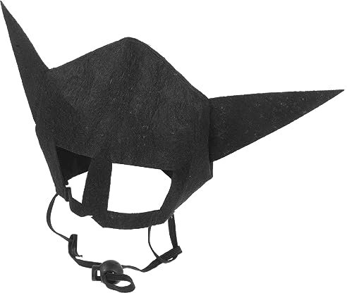 Sosoport Bat Shaped Pet Hat Für Hunde Und Katzen Leichte Und Kuschelige Plüsch-mütze Für Halloween Kostümpartys Und Besondere Anlässe Attraktives Haustierzubehör Blicke Sich Zieht