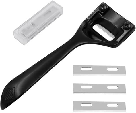 One Piece Non-Slip Alloy Beveler Skiver Strong Durable Leather Super Skiver Rust-Proof Super Skiver Skiving Tool Leather Craft Cutting for Leather Fold Bend Seam