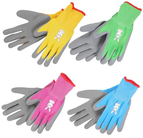 Parliky 4paare Schnittschutzhandschuhe Outdoorhandschuhe Für Gartenarbeit Atmungsaktive Gartenschutzhandschuhe Bequeme Gärtnerhandschuhe Zum Unkrautjäten
