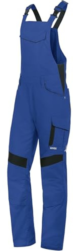 Uvex suXXeed Industry Lange Arbeits-Latzhose - Herren-Arbeitshose mit vielen Taschen - Größe 46