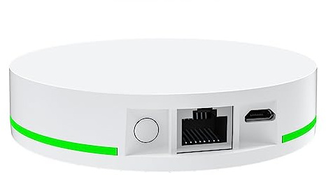 Eighosee Tuya Zigbee Gateway Zigbee 3.0 Hub con de Cable de Red ConexióN por Cable Productos Smart Life Control Control de Voz