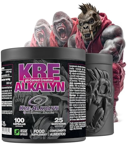 Zoomad Labs KRE-ALKALYN® Creatina Alcalina en Cápsulas – Creatina Kre Alkalyn Alta Biodisponibilidad | Fuerza, Potencia y Rendimiento Deportivo | Creatine Capsules | 100 Cápsulas 3480mg por Dosis