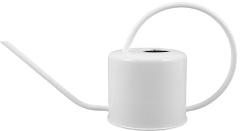 JOINPAYA Regadera de Acero Inoxidable 13L Boquilla Larga para Jardín y Plantas de Interior Regadera Decorativa Metálica Grande para Riego Preciso y Cómodo