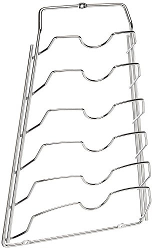 Organize It All, Chrome-Halter für Topfdeckel, für Schranktüren