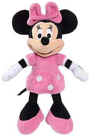 Disney's Mickey Mouse 8.5 Plush Minnie Mouse In Pink Dress