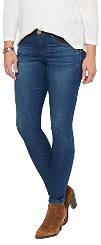 Democracy Women's Ab Solution Jegging, Blue, 6