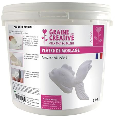 Graine Créative Modellgips 5 kg