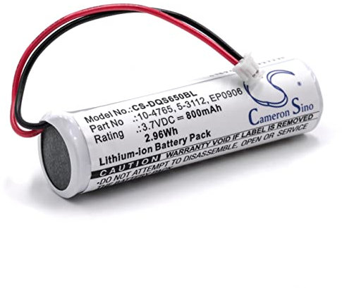 vhbw 1x Akku kompatibel mit Datalogic QuickScan QS65-4045003-403, QS65-4040001-401R Barcodescanner POS (800 mAh, 3,7 V, Li-Ion)