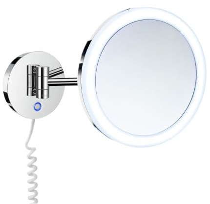 SMEDBO Outline Kosmetikspiegel mit Dual LED-Beleuchtung PMMA rund FK486EP