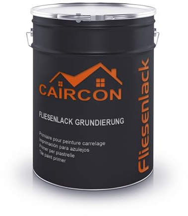 CAIRCON Grundierung für Fliesenlack Fliesengrund Haftgrund Fliesengrundierung 10Kg
