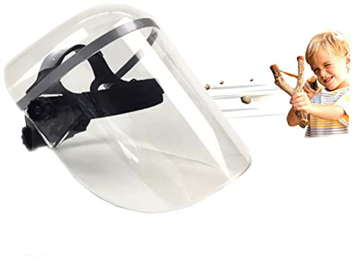 PLAFOPE Facial Transparente De Pmma Resistente Al Aceite, Ligera y Duradera Para Uso Laboral y Diario, Deflector De Prevención De Gotas y Salpicaduras