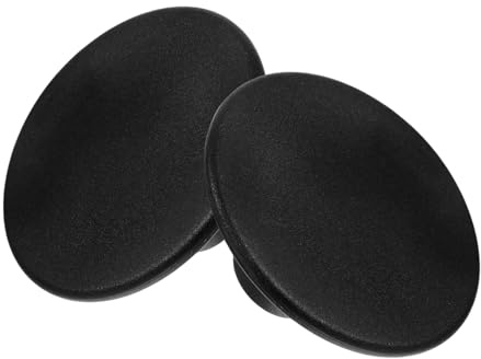 Amosfun Boutons de Couvercle de Casserole Portables Lot de 2 en Bakélite pour Cocottes en Fonte Émaillée Adaptés pour Usage Domestique et Four