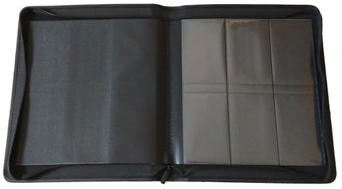 Docsmagic.de Premium Graded Card Slab Zip-Album Black - 60 Pockets
