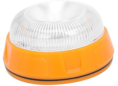 JUMPLAWN Luz Emergencia Coche Dgt Led Estroboscópica Homologada Linterna Edm Práctica Magnética Seguridad