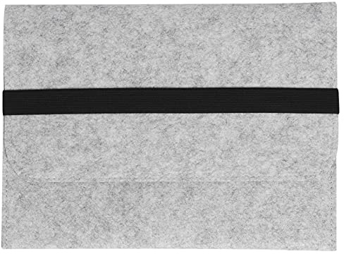 Felt Tablet Sleeve Bag, Portable Carrying Safe Protection PC Case Ultra Slim Business Carrying Case Protective Bag Chromebook Cover for Business Learning and Travel, 12.3x9.1x0.3in