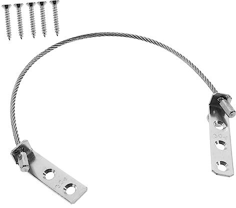 Tofficu 3 Piezas Cable de Seguridad para Ventanas Infantil Cuerda Anticaídas Inoxidable Resistente y Protector para Puertas y Ventanas de Hogar Cerradura de Seguridad