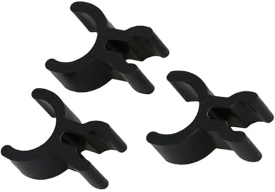 Lot de 3 pinces à crayon pour instruments à vent en tôle, trompette, trompette, baryton, corne de baryton, accessoires d'exercice, trompette, crayon