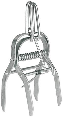 Kerbl cit Wühlmausfalle-Zangenfalle VoleX Holland, Mäusefalle, mit Spanngriff, Metall verzinkt, 13x12x7,5cm, Landwirte, Hobbygärtner, giftfrei, wiederverwendbar