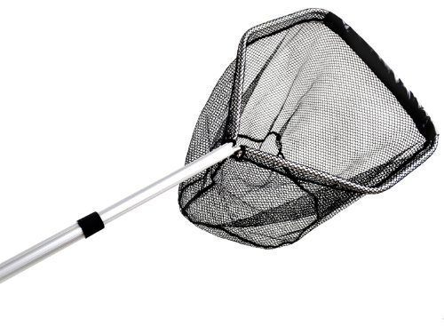 PondH2o Pond Fish Net 1.8m Telescopic Handle 45 cm Head, Koi Carp Pond Fish Catching Net 17 Inch Head with 70 Inch (80cm) Telescoping Pole | Pond Fish Landing Net