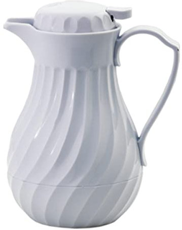 Tellier Louis N5076 Pichet Isotherme Torsadé Blanc 0,6 L