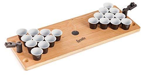 Mini Beer Pong, mesa cerveza Pong, miniatura Beer Pong, portátil