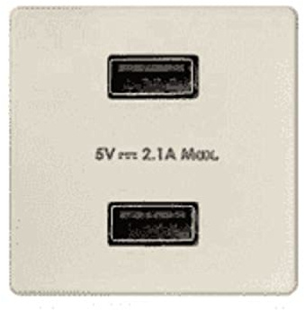 CARGADOR 2XUSB 5V/DC 2,1A