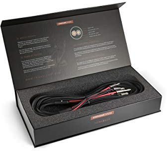 TRIANGLE - Symphony Hi-Fi Lautsprecherkabel - Premium-Kabel mit Bananenstecker - Hochreines Kupfer (OFHC) - 2,5 mm Querschnitt - 3 m (Paar)