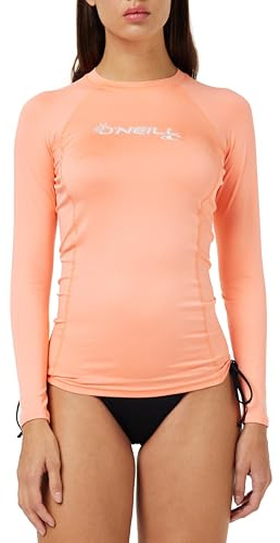 O'Neill våtdräkter dam basic skins UPF 50+ kortärmad rash guard