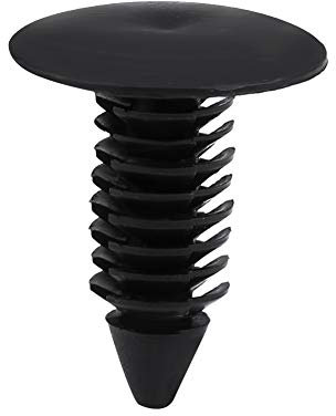 50 Pezzi Clip di Fissaggio per Auto, 8mm Clip per Paraurti, Foro Auto in Plastica, Rivetti in Plastica, Kit di Rimozione per la Maggior Parte dei Modelli di Auto