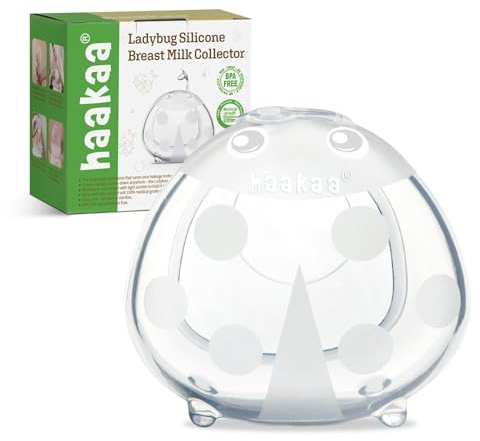 haakaa 1 Pieza 40ML Recolectoras de Leche Materna Copas, Extractor de Leche Manual, Reutilizable