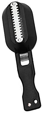 Steelwingsf Écailleur de poisson multifonctionnel et professionnel Noir