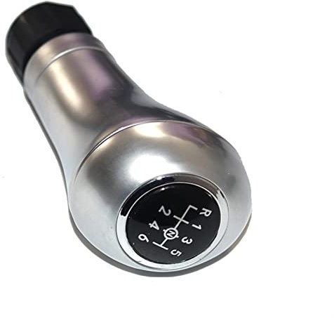 YOPOIY 14,5 MM Chrom Manueller Schaltknauf Kopf Getriebe Abdeckung Schalthebel Stick Für Mercedes-Benz C/E/GLK W202 W203 W204 C180K C200 E260 (Color : 14.5 MM R On top)