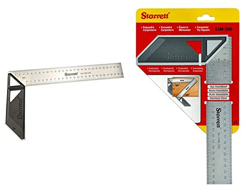 Starrett K53M-250-S Anschlagwinkel & K53M-200-S Dreikant