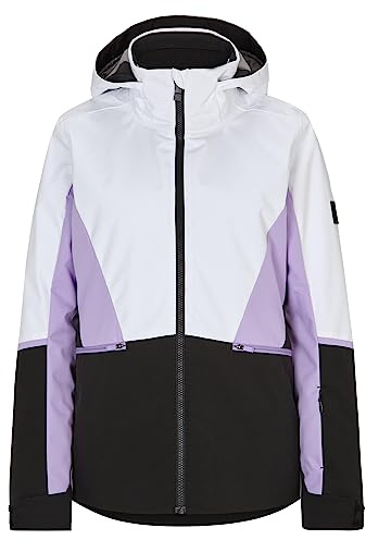 Ziener Damen TAIMI Ski-Jacke/Winter-Jacke | warm, atmungsaktiv, wasserdicht, white, 38