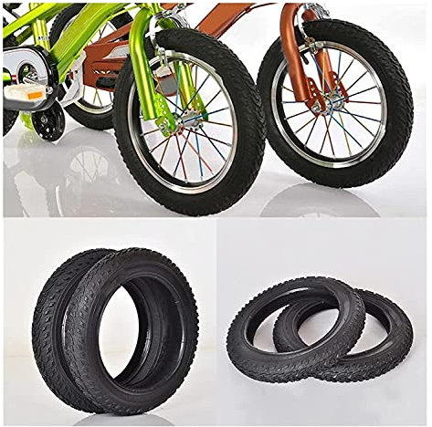 DEAVER 12x2,125 Zoll Kinderfahrrad Fahrradabdeckung Reifen Praktische Fahrteile Rennradreifen Pannensichere Reitreifen