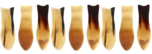 Gatuida 9 Stück Horn Gua Sha Kratzmassagegerät Rouge Hörner Yak Horn