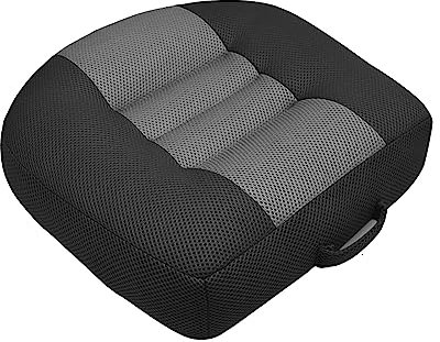 YOPOTIKA Adult Booster Seat for Car,Portable car Booster Cushion with Handle,Ideal for Car Office,Home, Used All The Year,Black