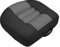 YOPOTIKA Asiento elevador de coche para adultos, cojín elevador portátil con asa, ideal para oficina de coche, hogar, utilizado todo el año, color negro