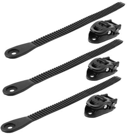 Kisangel 3satz Riemen Zum Anschnallen Für Rollschuhe Verstellbare Schlittschuhbefestigungsriemen Austauschbare Rollschuhgürtel Aus PVC Schnelle Montage Und Befestigung Für Eislauf Und Rolls