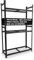 ALL Premium Reifenregal 12 Reifen 180x110x40cm schwarz, 250kg Traglast, Reifenregal 8 Reifen Reifenständer und Reifenhalter, Felgenbaum Garagen Zubehör für Garage & Lager