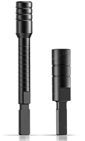 Galvanox Accessori aggiuntivi progettati per utensili multifunzione Leatherman, estensione driver bit e adattatore esagonale da 1/4 (nero)