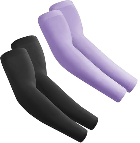 fuinloth Armskydd för Män och Kvinnor med UV skydd Kompressionsärmar för Tatueringstäckning och Sport