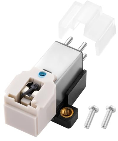 AT3600L Magnetic Cartridge Record Player, LP Magnetic Cartridge with LP Needle, Dual Moving Magnet Turntable Cartridge AT3600L Replacement for Audio-Technica