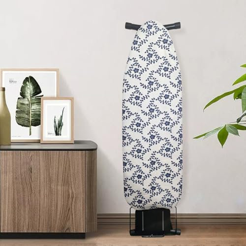 Bügelbrettbezug 140X45 Anlagendruck Mit Wärmereflexion Und Schnellbügelfunktion, bezug bügelbrett Ausgestattet Mit Zugseil Und Polsterung, Hitzebeständig,Waschbar