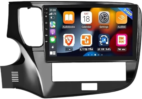 Bilmonterat satellitvideonavigeringssystem Car Stereo Radio for fit for Mitsubishi for outlander Touch Screen Bluetooth Support GPS for navi